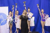 Команда из Звенигорода одержала победу во Всероссийском турнире по художественной гимнастике
