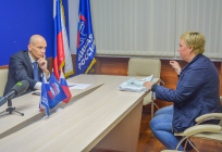 Депутат Мособлдумы от партии «Единая Россия» Дмитрий Голубков провел личный прием граждан