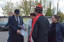 Дмитрий Голубков обсудил с жителями Звенигорода вопрос реконструкции двух спортивных площадок