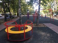 Обновлённая детская игровая площадка «Карандаши» открылась в Звенигороде