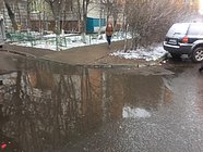 В Одинцово после обращения граждан устранено подтопление у дома 34а на ул. М. Жукова
