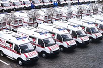 В Одинцовский округ передали 10 машин скорой помощи