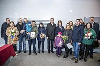 Первые пять семей отпразднуют новоселье в новом жилом комплексе Одинцово-1