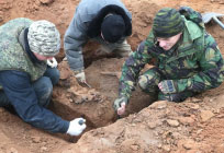 Останки двух солдат Красной Армии обнаружили в Одинцовском округе