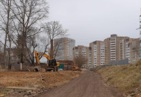 Благоустройство микрорайона «Восточный» в Звенигороде продолжается
