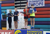 Одинцовские бадминтонисты выиграли 9 медалей на турнире в Тарту