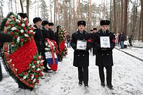 Останки красноармейца, погибшего в 1941 году под Киевом, захоронили в Жуковке