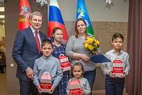 Первая в 2020 году многодетная семья из Одинцовского округа получила субсидию на приобретение жилья