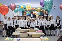 Андрей Воробьев открыл самое крупное бюджетное образовательное учреждение в Одинцовском округе