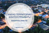 Продолжается голосование по выбору в Звенигороде территории для благоустройства
