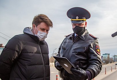 В Одинцовском округе водителей проверяли на наличие медицинских масок
