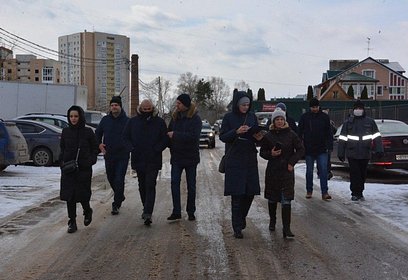 Администрация Одинцовского округа взяла в работу проблемные точки микрорайона Восточный в Звенигороде