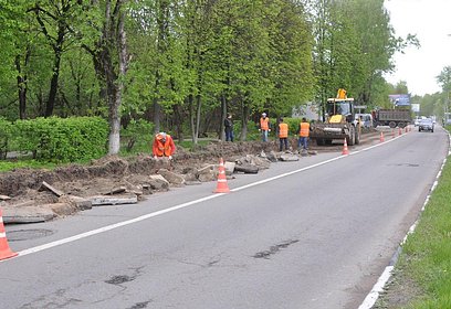 Дорожно-ремонтные работы активизировались на территории Одинцовского городского округа