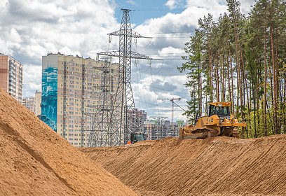 Возобновлены работы по строительству выезда из Трёхгорки на Северный обход