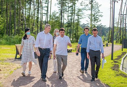 Благоустройство парка Малевича в Одинцовском округе завершат в 2021 году