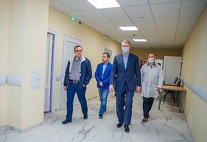 Завершающие работы ведутся в клинико-диагностическом центре в Одинцово