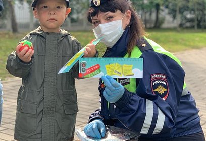 Сотрудники Одинцовской Госавтоинспекции провели профилактическую акцию «Ребенок-пассажир-пешеход»