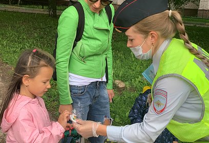 В Одинцовском округе проходит профилактическое мероприятие «Ребёнок — пассажир — пешеход»