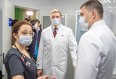 Глава округа Андрей Иванов открыл первое в Подмосковье отделение детской гематологии