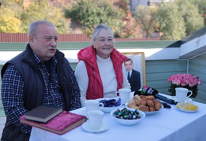 Семью из Звенигорода поздравили с 50-летием со Дня свадьбы