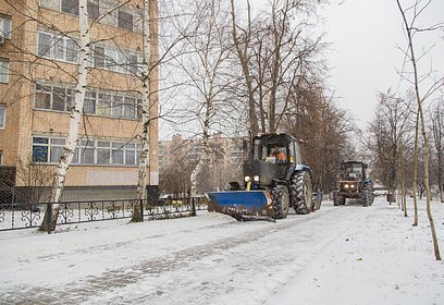 Более 350 единиц техники займутся уборкой дорог и внутриквартальных территорий Одинцовского округа в зимний период