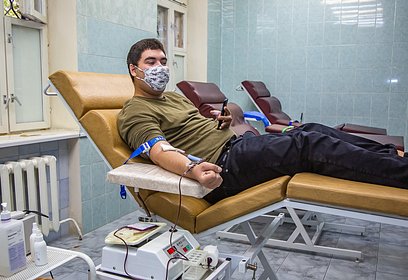 Одинцовские доноры сдали с начала года более 740 литров крови и её компонентов