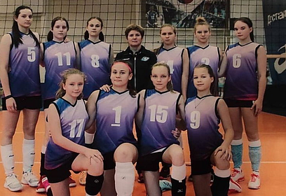 Волейболистки Одинцовской СШОР 2007-2008 годов рождения вошли в пятёрку лучших на чемпионате России