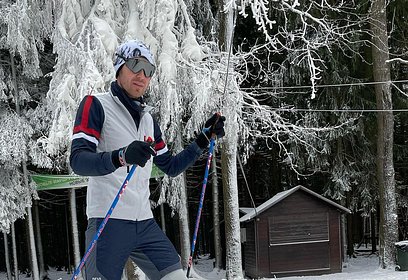 Победитель этапов Кубка мира Михаил Девятьяров проведет лыжный мастер-класс в Одинцовском парке культуры, спорта и отдыха