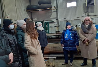 В рамках акции «Мой выбор» школьники округа посетили базу «Одинцовского городского хозяйства»