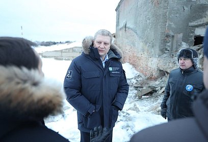 Глава Одинцовского округа Андрей Иванов проинспектировал закрытые бетонные заводы в Больших Вязёмах