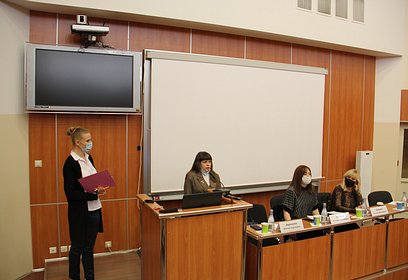 Оксана Пушкина приняла участие в лекции-встрече в колледже МГИМО