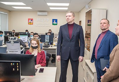 Муниципальный центр управления регионом проинспектировал глава Одинцовского округа