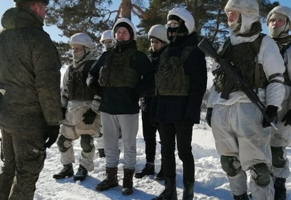 Одинцовские школьники побывали на учениях в Таманской мотострелковой дивизии