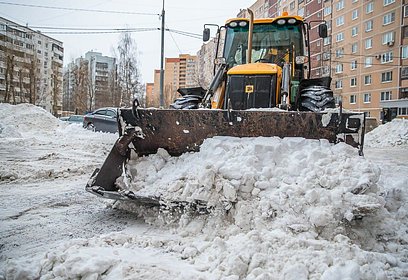 Андрей Иванов поручил в короткие сроки вывезти снежные навалы с дорог и из дворов Одинцовского округа