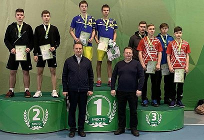 Одинцовские бадминтонисты завоевали пять медалей на всероссийских юниорских соревнованиях