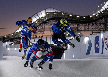 Парк «Патриот» принимал Чемпионат мира по скоростному спуску на коньках