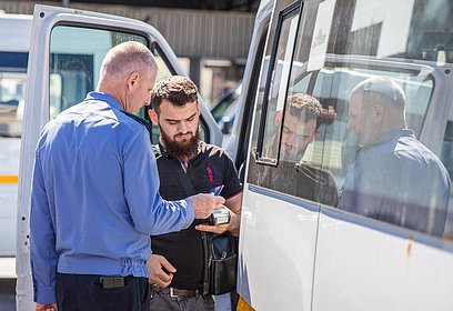 Техническое состояние автобусов проверили на нескольких маршрутах в Одинцово