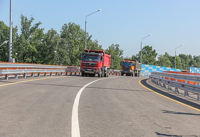 Движение по развязке на Можайском шоссе у села Жаворонки открыли досрочно