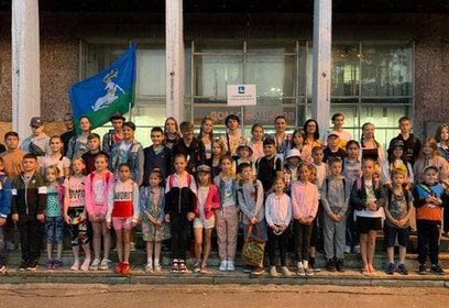 Дети из Одинцовского округа отправились в оздоровительный лагерь в Евпаторию