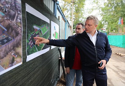 Андрей Иванов дал старт работам по реконструкции стадиона «Спартак»