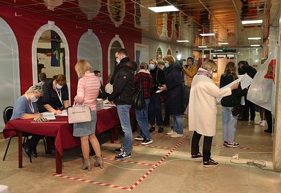 В Одинцовском округе явка на выборах в первый день голосования составила 12,29%