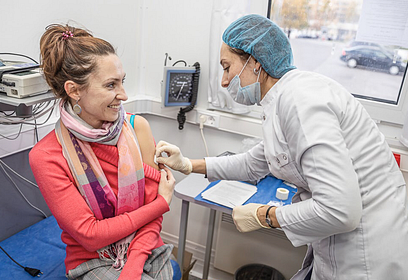 В Одинцово началась вакцинации от сезонного гриппа