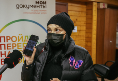 Марина Юденич проверила работу переписного участка в Успенском