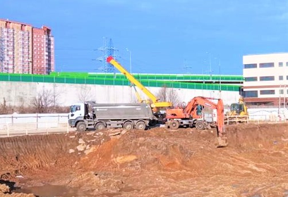 Строительство детского сада в ЖК «Гусарская Баллада» продолжается