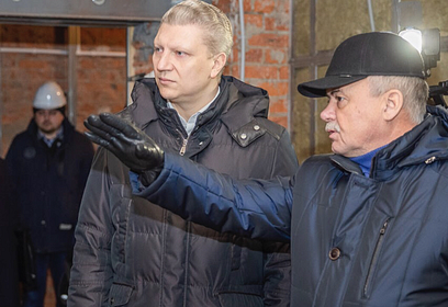 Андрей Иванов проверил соблюдение графика ремонтных работ в Одинцовском военкомате