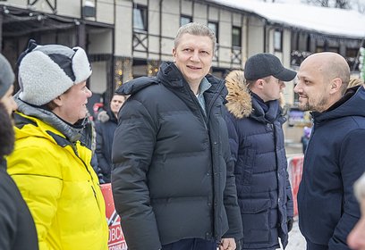 Глава Одинцовского округа дал старт 52-й Манжосовской лыжной гонке