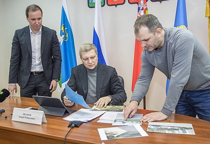 Андрей Иванов провел первую в 2022 году встречу с инициативными жителями звенигородского микрорайона «Восточный»