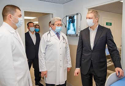Новый офис врача общей практики в Звенигороде осмотрел Андрей Иванов