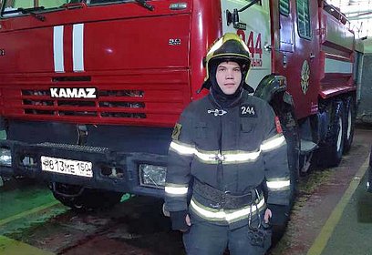 В Одинцовском городском округе пожарный в свой выходной спас человека