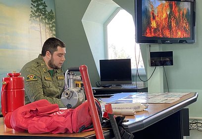 Сотрудники Звенигородского филиала ГКУ МО «Мособллес» готовятся к пожароопасному сезону
